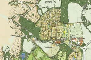 Birchall Garden Suburb Development Welwyn Garden City.