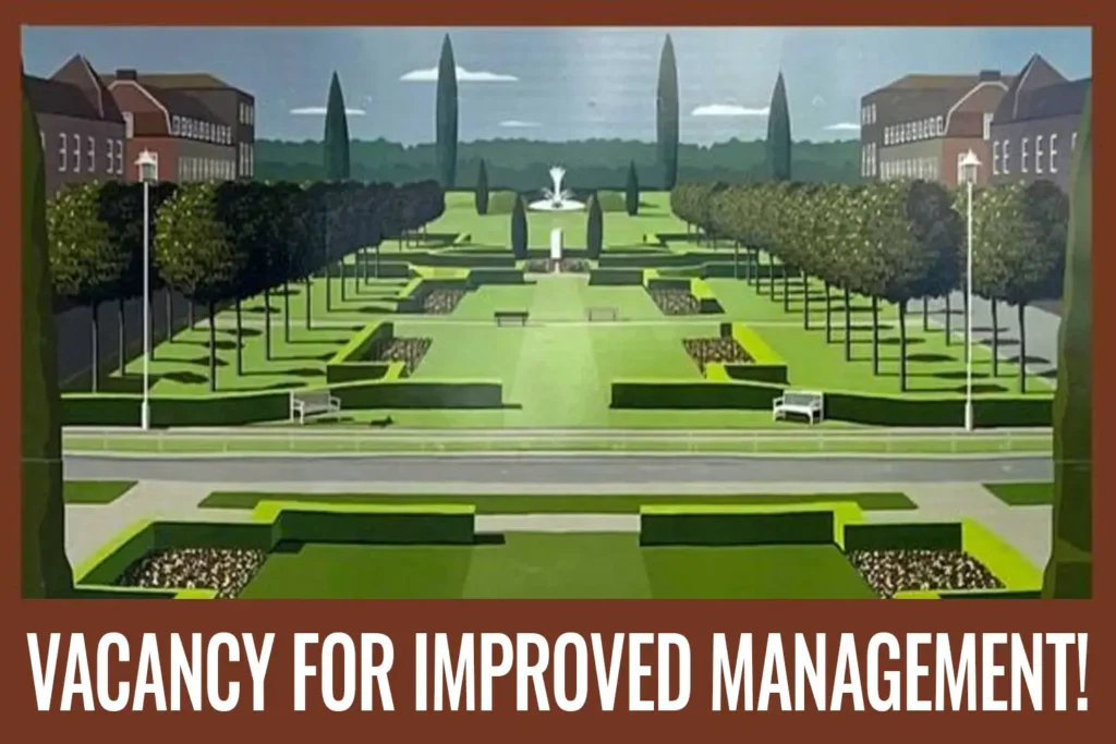 Vacancy for Improved Management in WGC